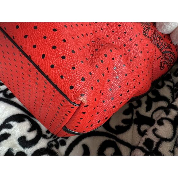 Coach Taxi Tote 36357 red bandana - Picture 4 of 9